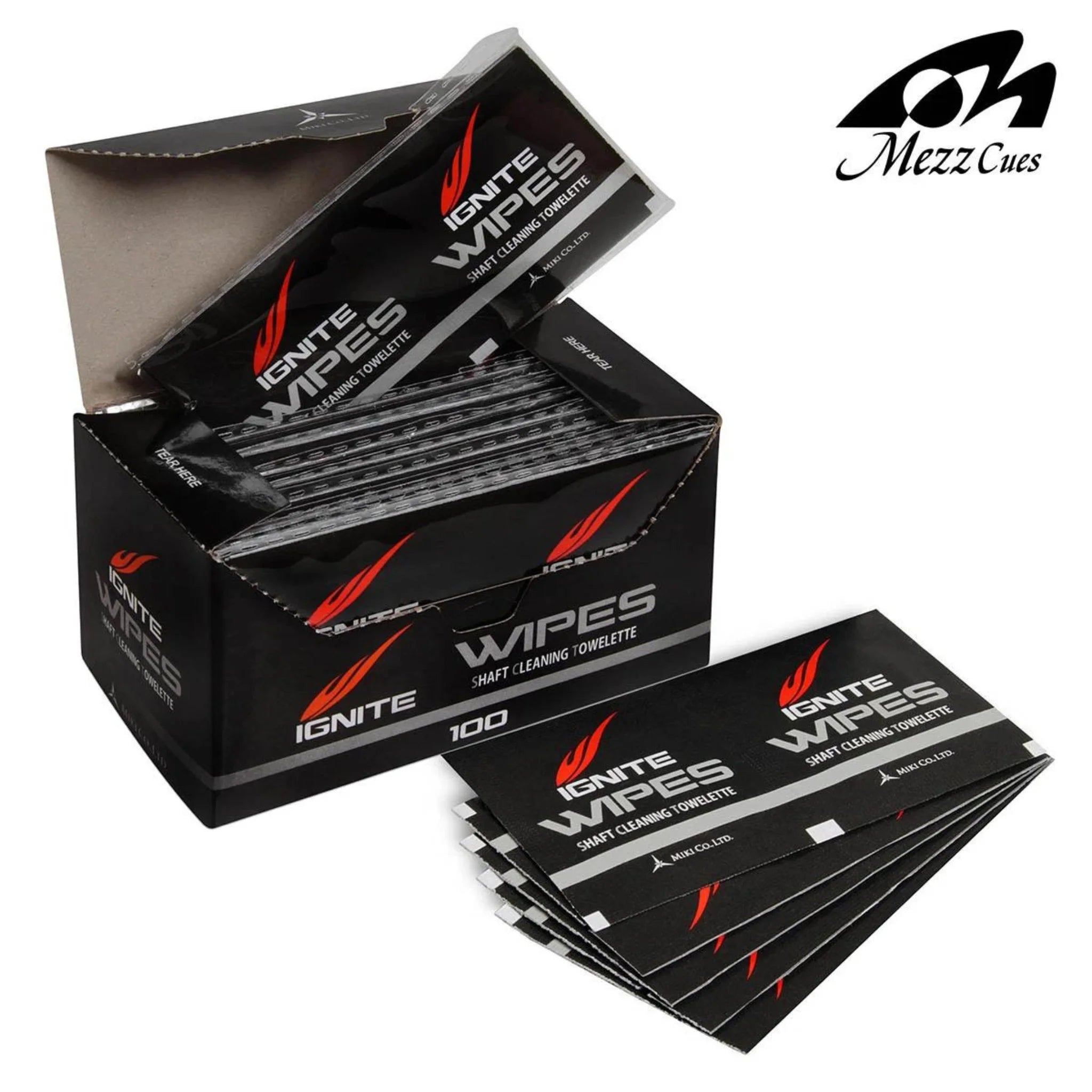 Toalhitas para Limpeza de varas de Carbono Ignite Toalhitas para Limpeza de varas de Carbono Ignite